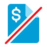 no annual fee icon